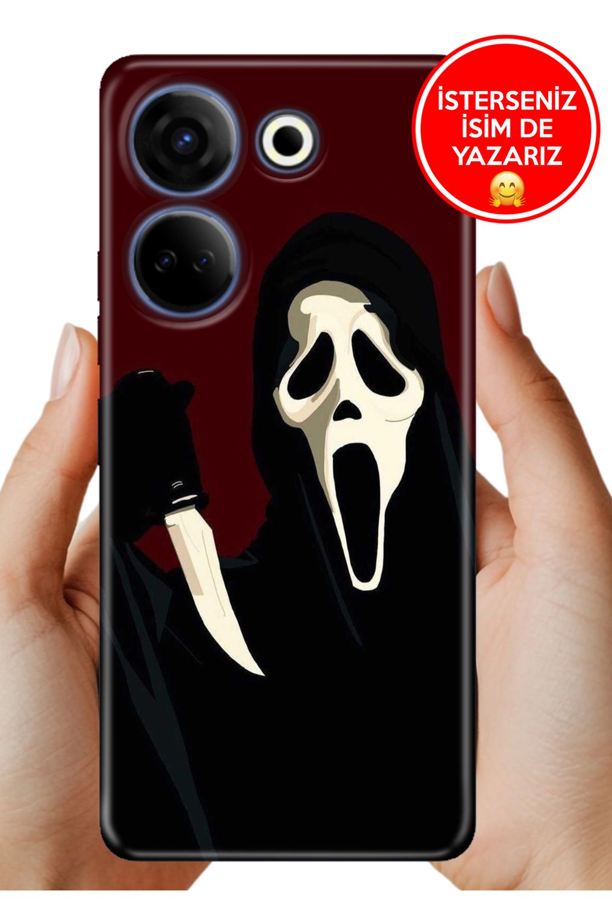 TECNO Camon 20 Pro 4G Kılıf Tam Rubber Esnek Silikon Full Koruma ScreamFilm