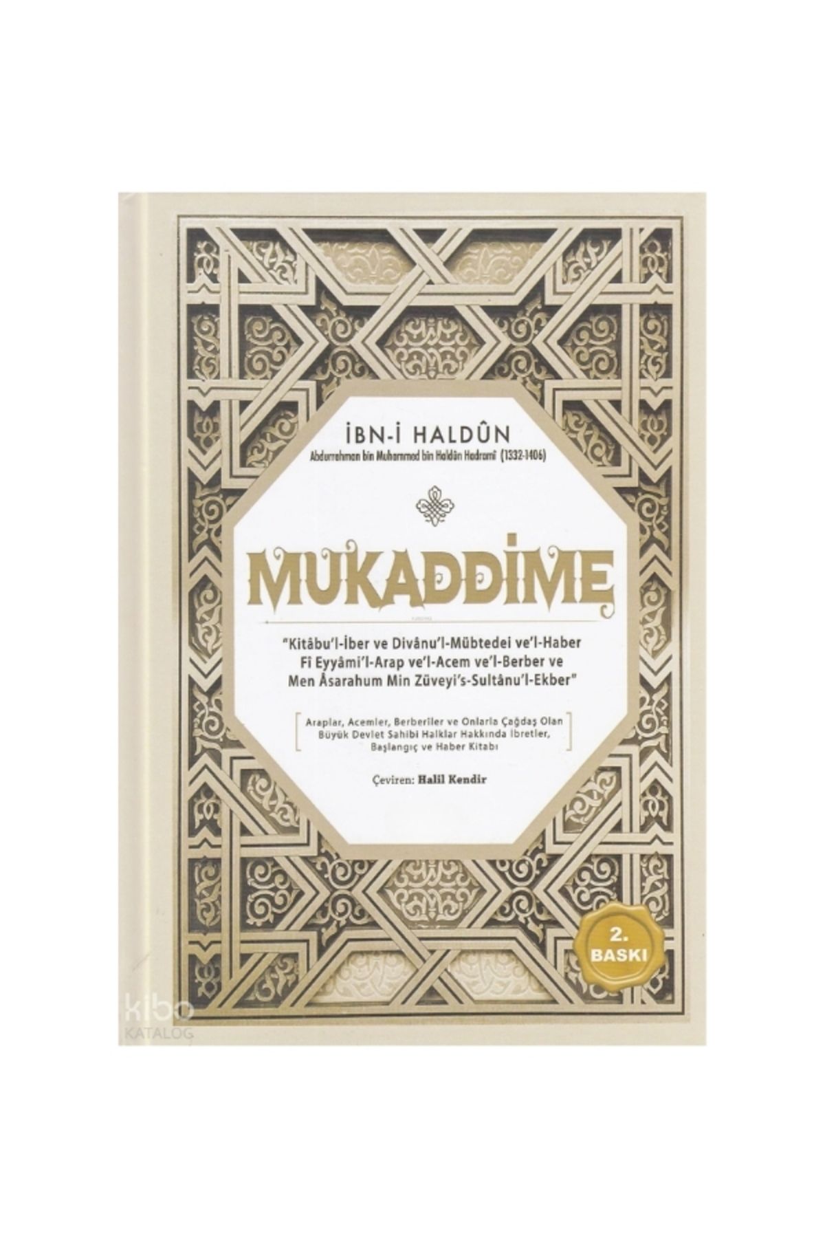 bk başaran kitap basarankitap.com MUKADDİME - İBN HALDUN
