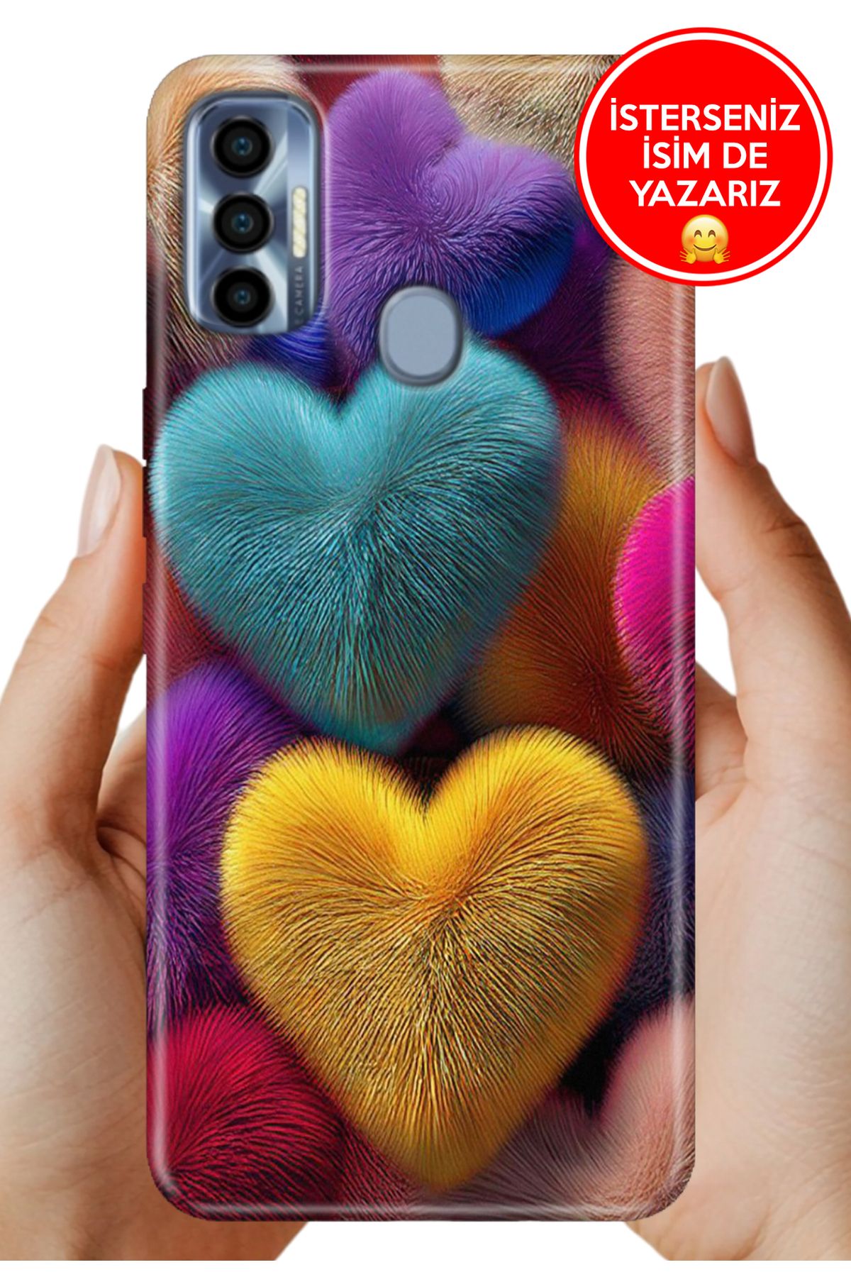 TECNO Spark 7 Pro Kılıf Fluffy