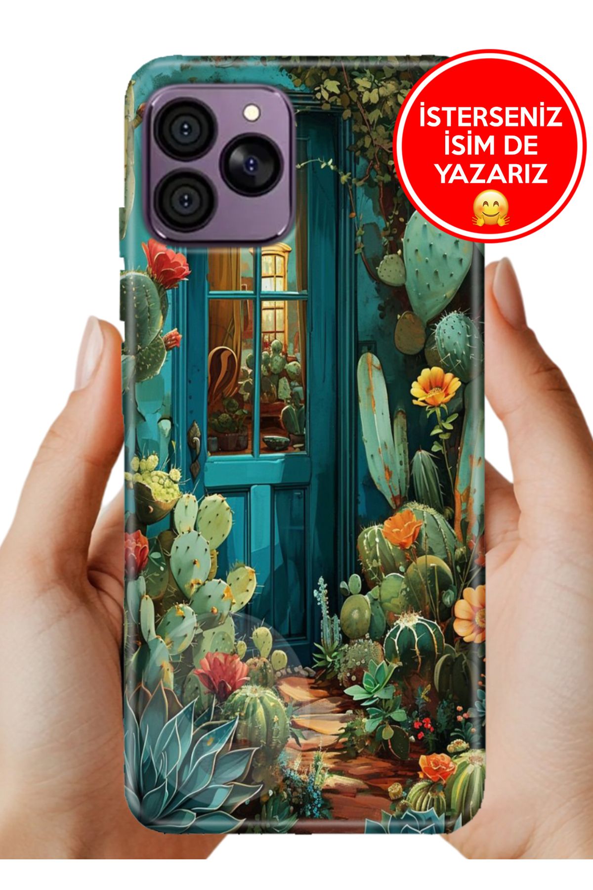 Hikıng A41 Kılıf UvBaskı Özel-Tasarım Silikon Arizona Texas