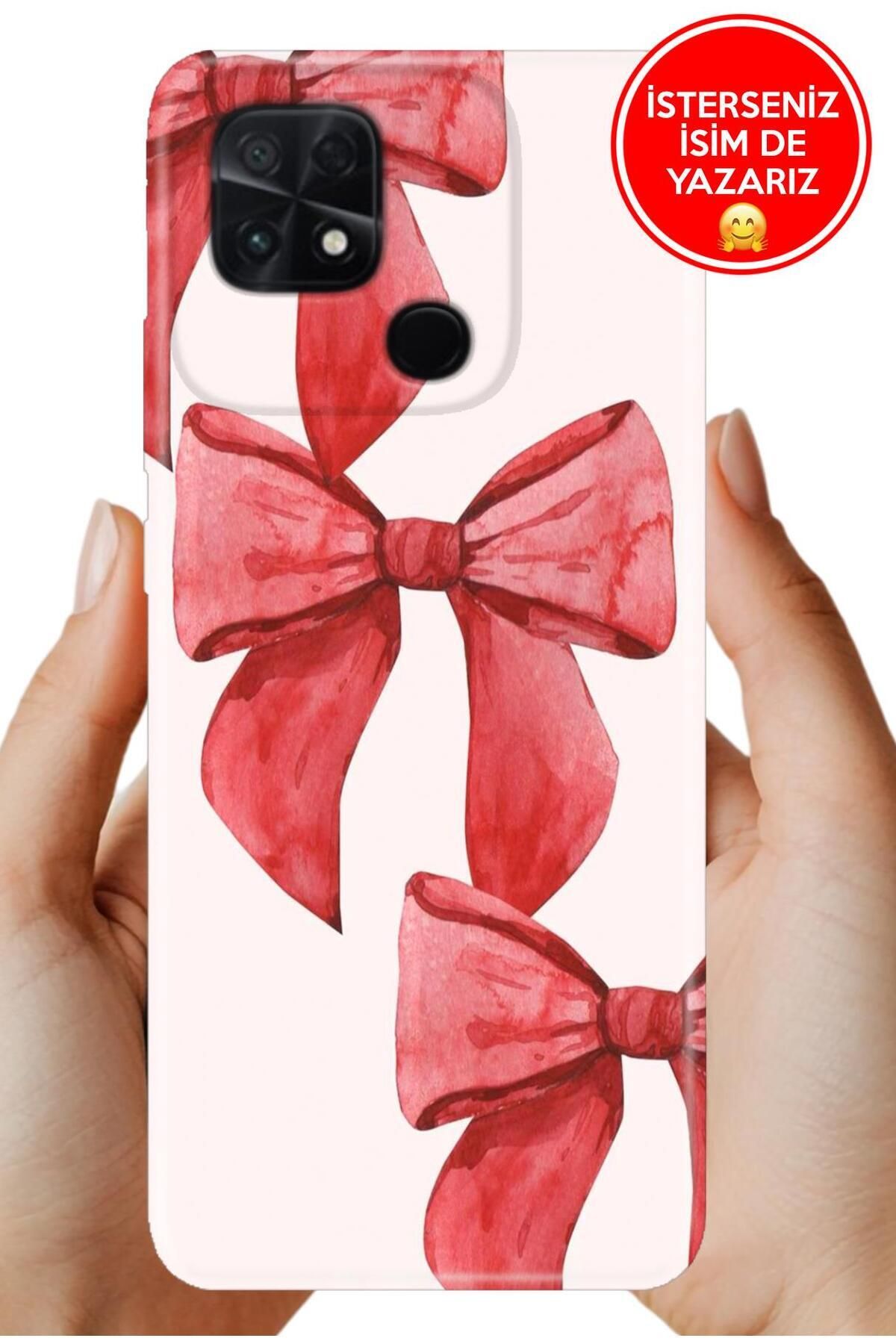 POCO C40 / Xiaomi Poco-C40 Kılıf Kamera Korumalı Full Desen Arka Silikon Kurdele Sanat