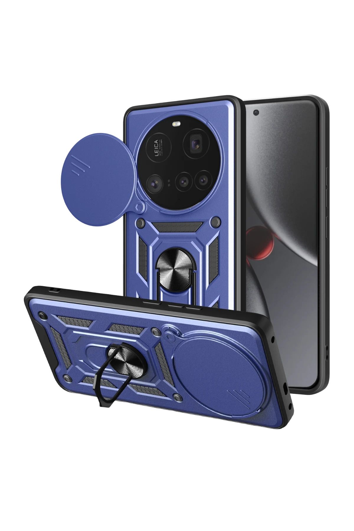 NANOSPACE Xiaomi Mi 15 Ultra İle Uyumlu Kılıf Pars Lens Yüzüklü Silikon Kamera Korumalı kılıf