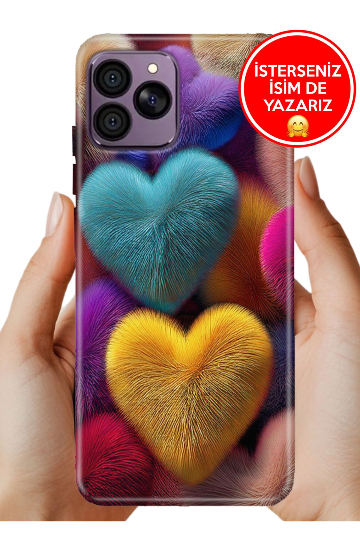 Hikıng A41 Kılıf Fluffy