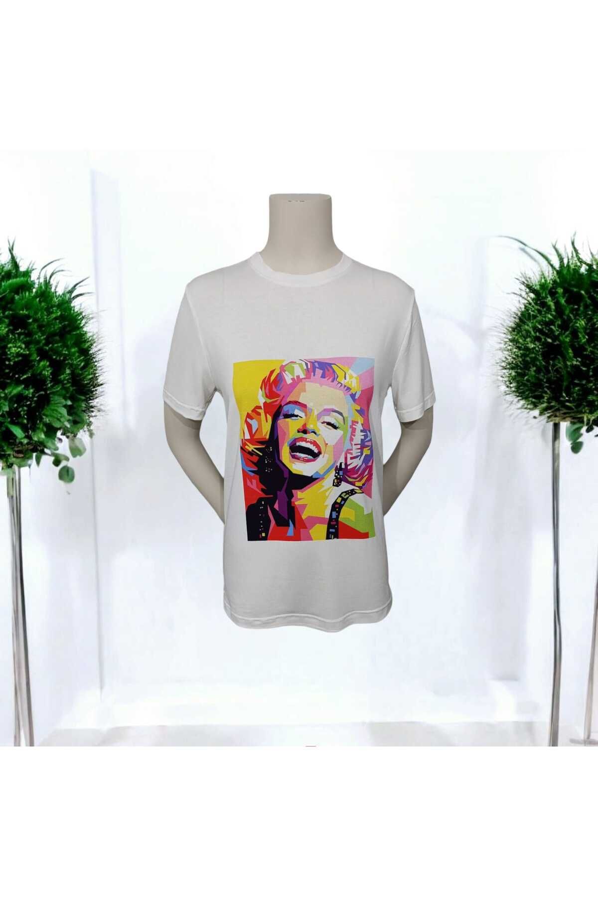 Butik Baskılı t-shirt