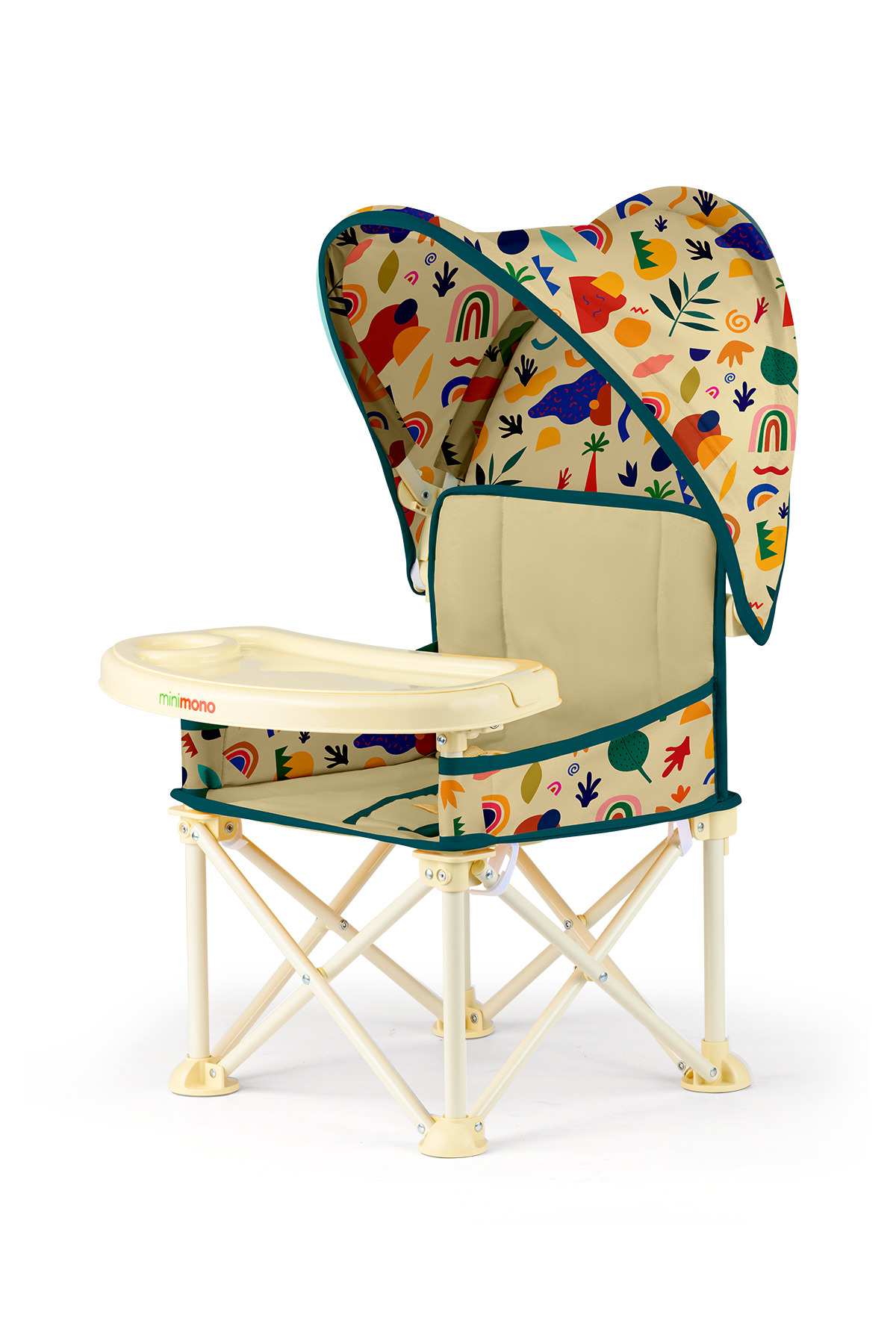 Minimono PlusUp Tenteli 0-4 Yaş Portatif Katlanır - Yükseltici Mama Sandalyesi fotoğrafı 3 (önizleme)