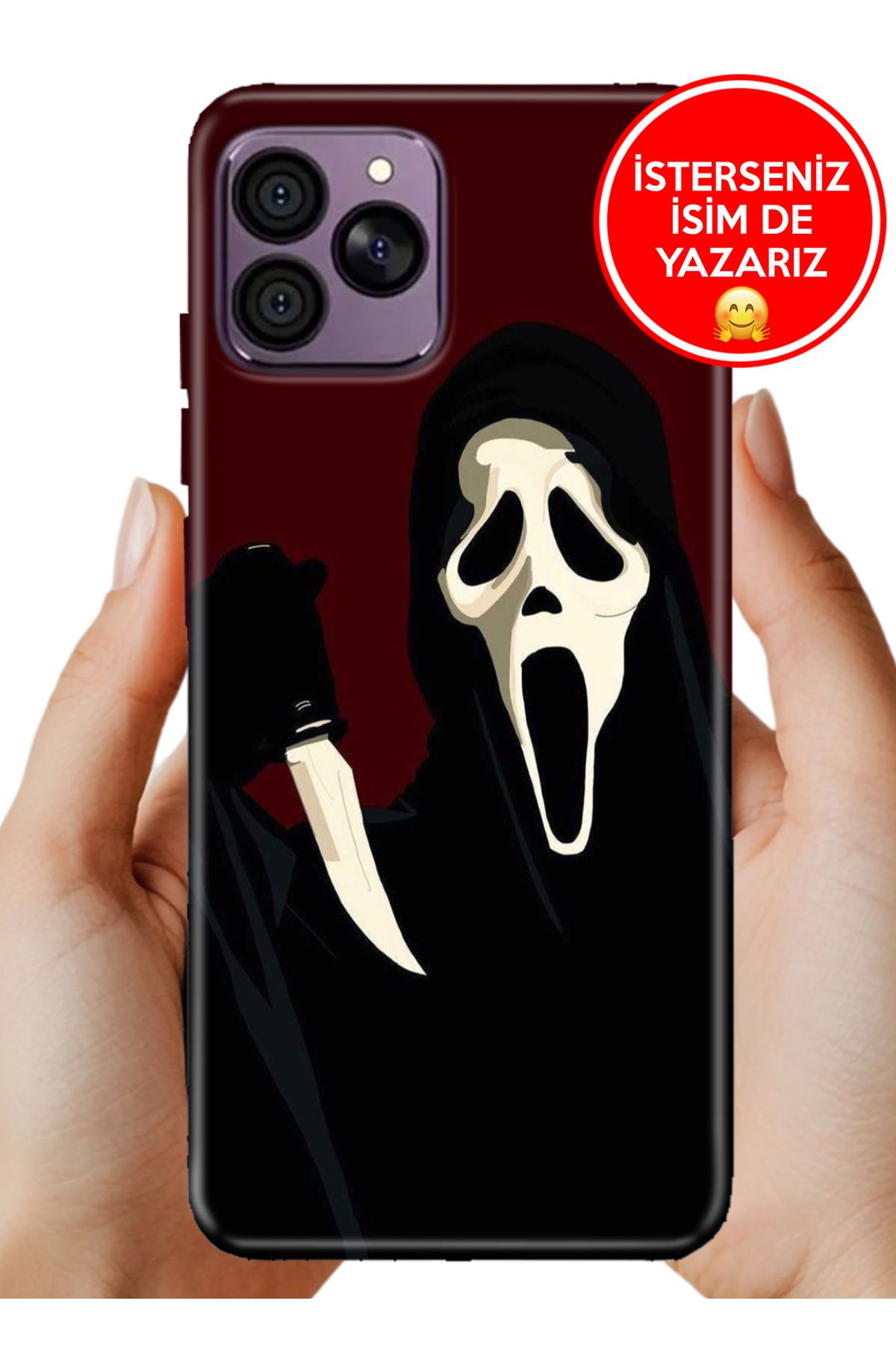 Hikıng A41 Kılıf Tam Rubber Esnek Silikon Full Koruma ScreamFilm