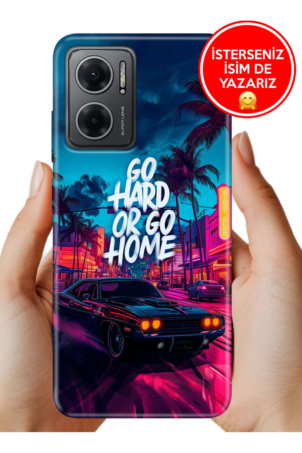 Cekuonline Redmi Note 11E Kılıf Go Hard