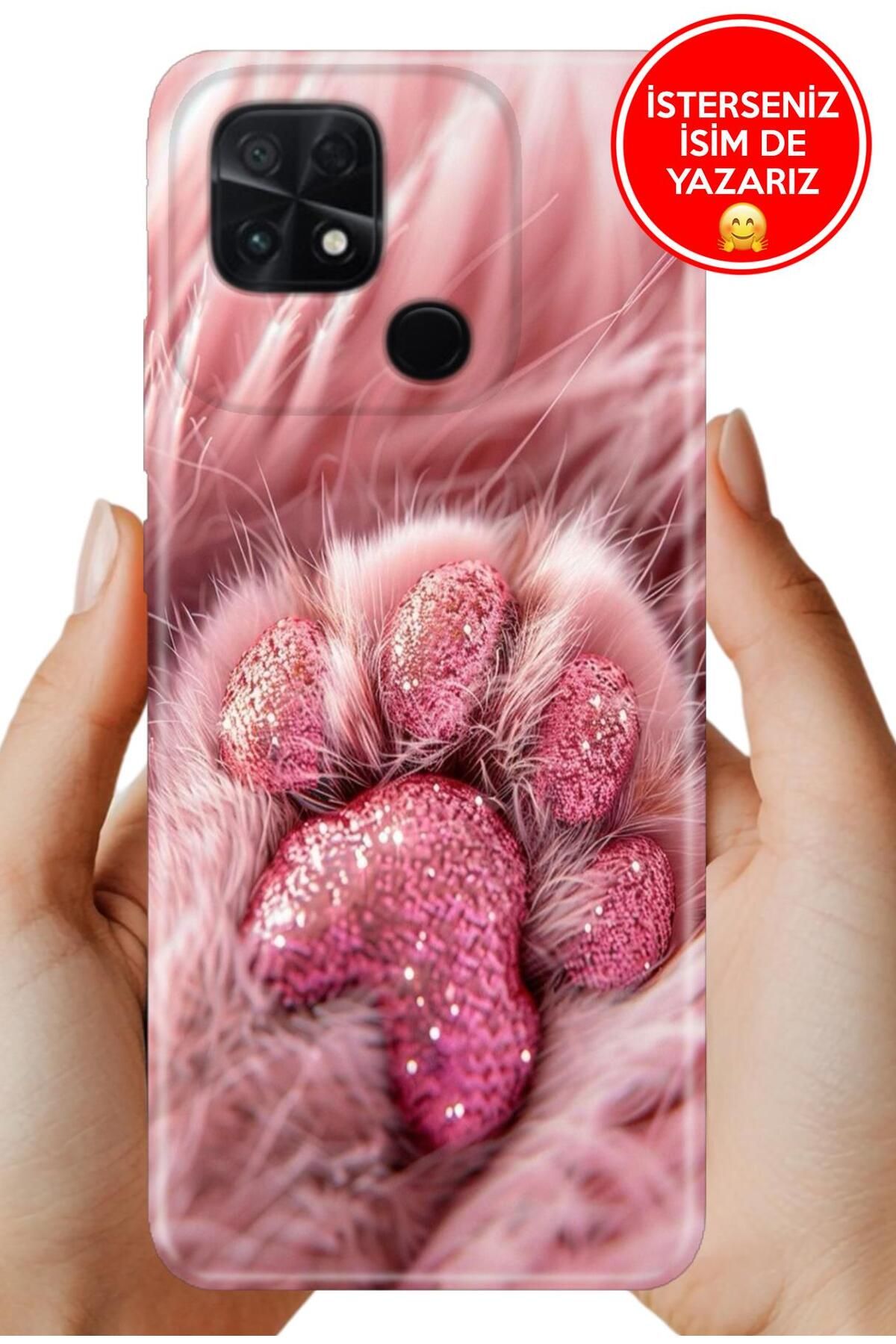 POCO C40 / Xiaomi Poco-C40 Kılıf Tam Rubber Esnek Silikon Full Koruma SüslüPaticik