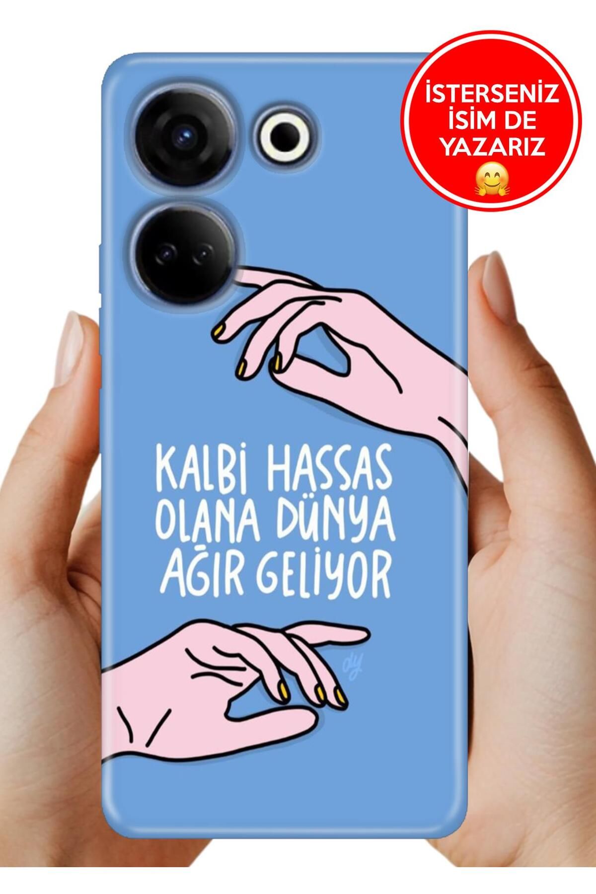 TECNO Camon 20 (CK6n) Kılıf Desenli Baskılı Kamera Korumalı ZRR Silikon Dünya Ağır