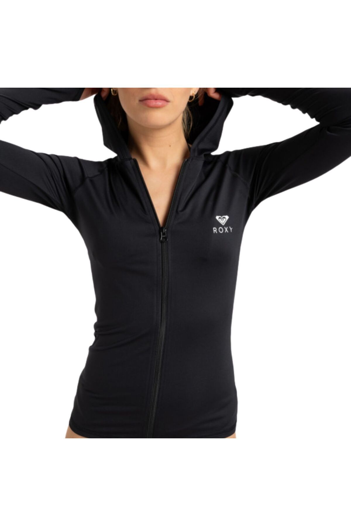 Roxy New Essentials Hoodie Zipped Kadın Lycra