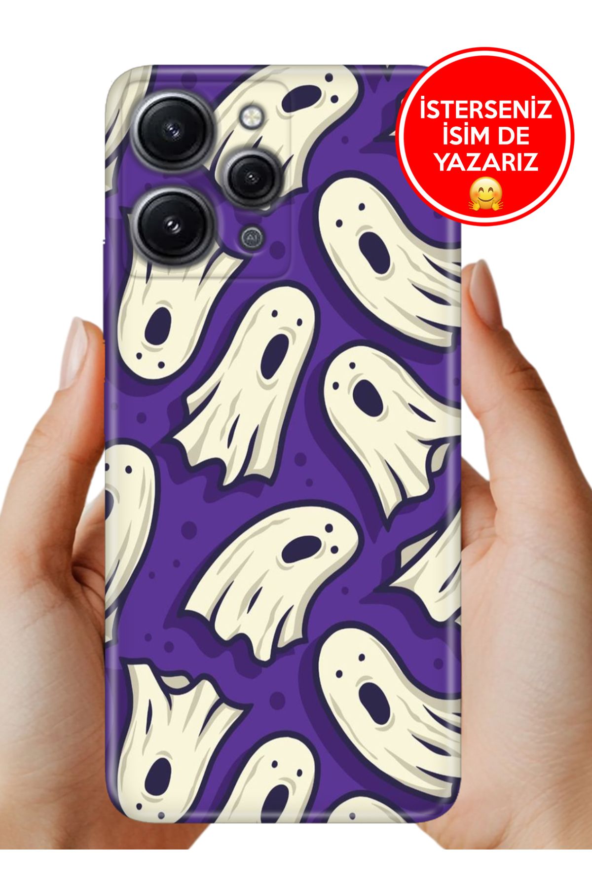 Cekuonline Xiaomi Redmi 12 Kılıf Ghostt