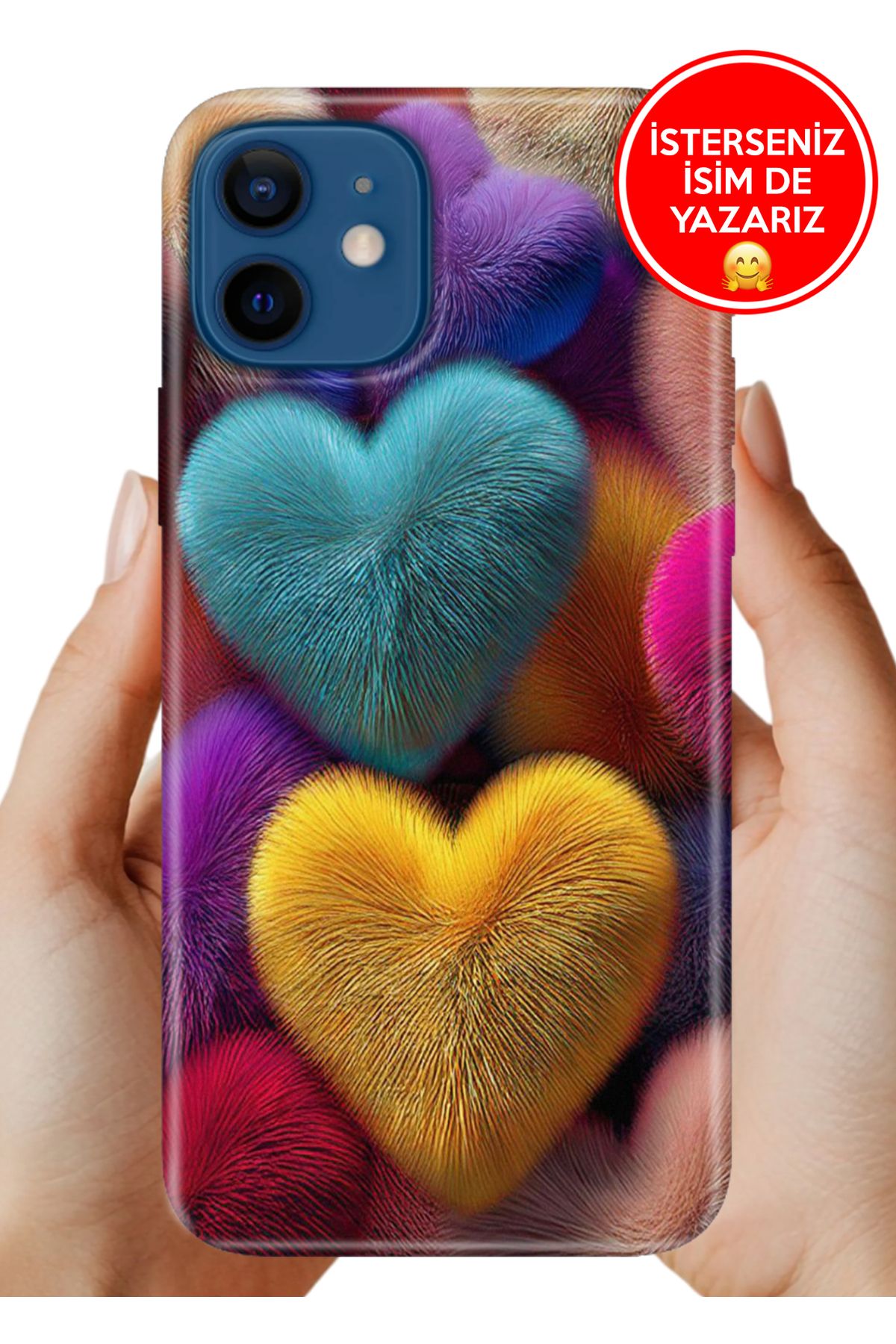 Cekuonline iPhone 12 Kılıf Fluffy