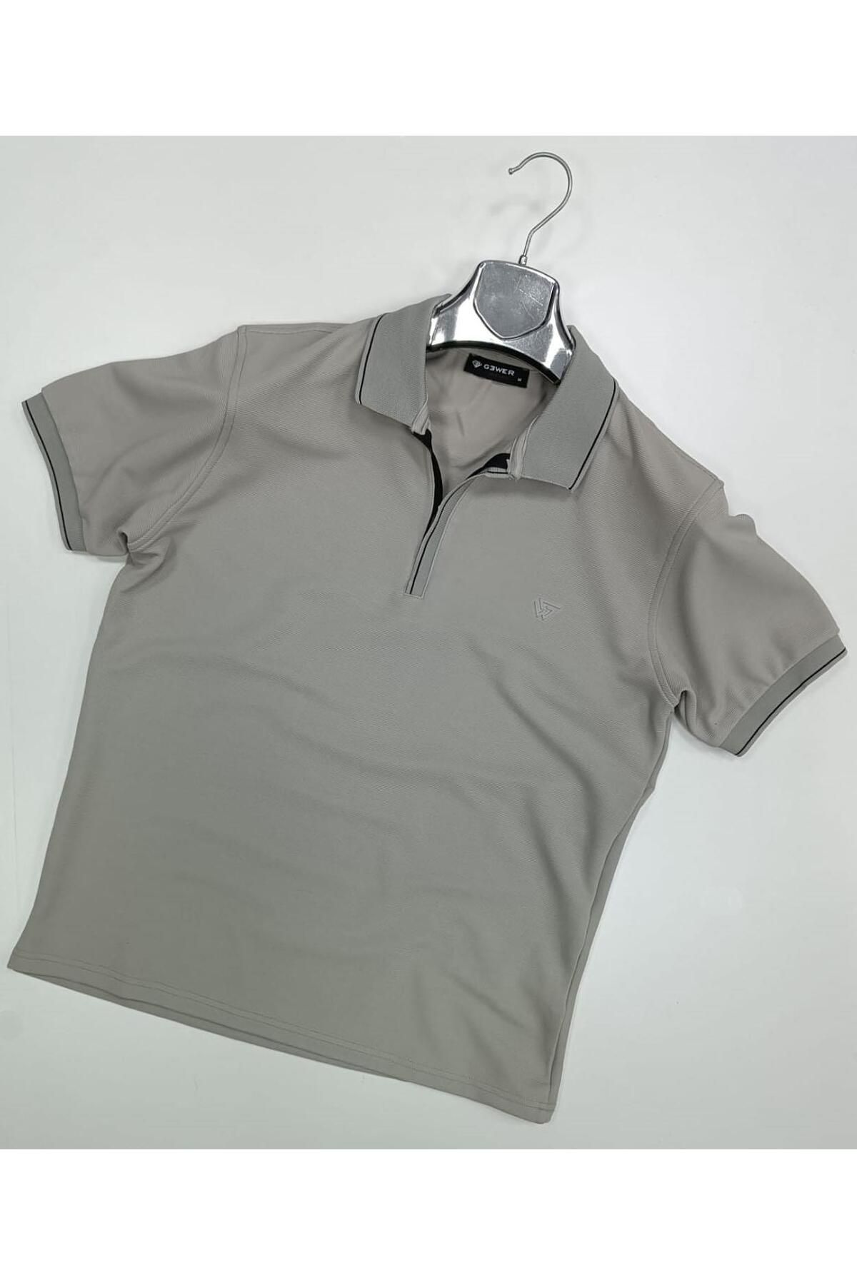 CLASSİCS MEN Gewer Slim Fit Erkek Kısa Kol Polo Yaka Tshirt - 7317