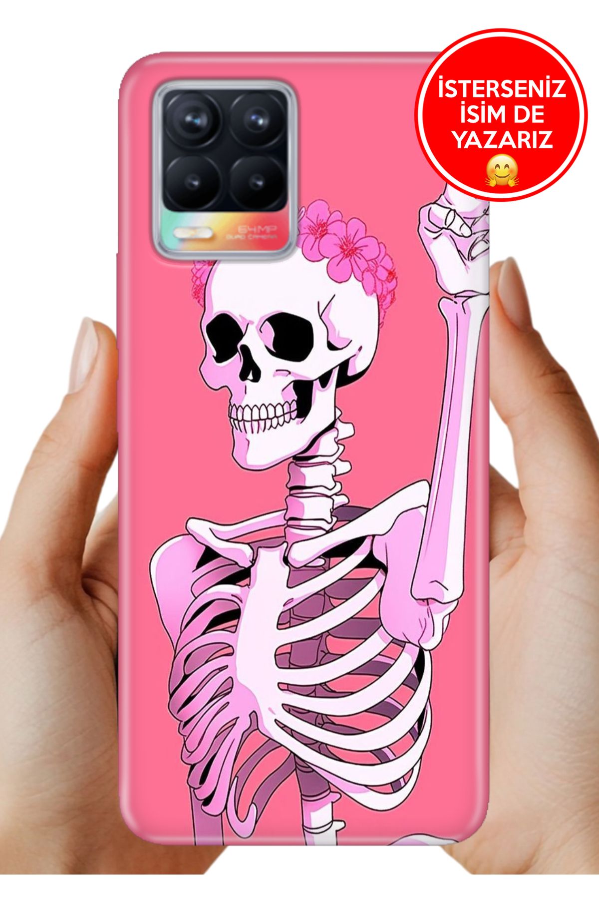 realme 8 / 8 Pro Kılıf Realme Kamera Koruma Vip-Seri Esnek Silikon Missskull