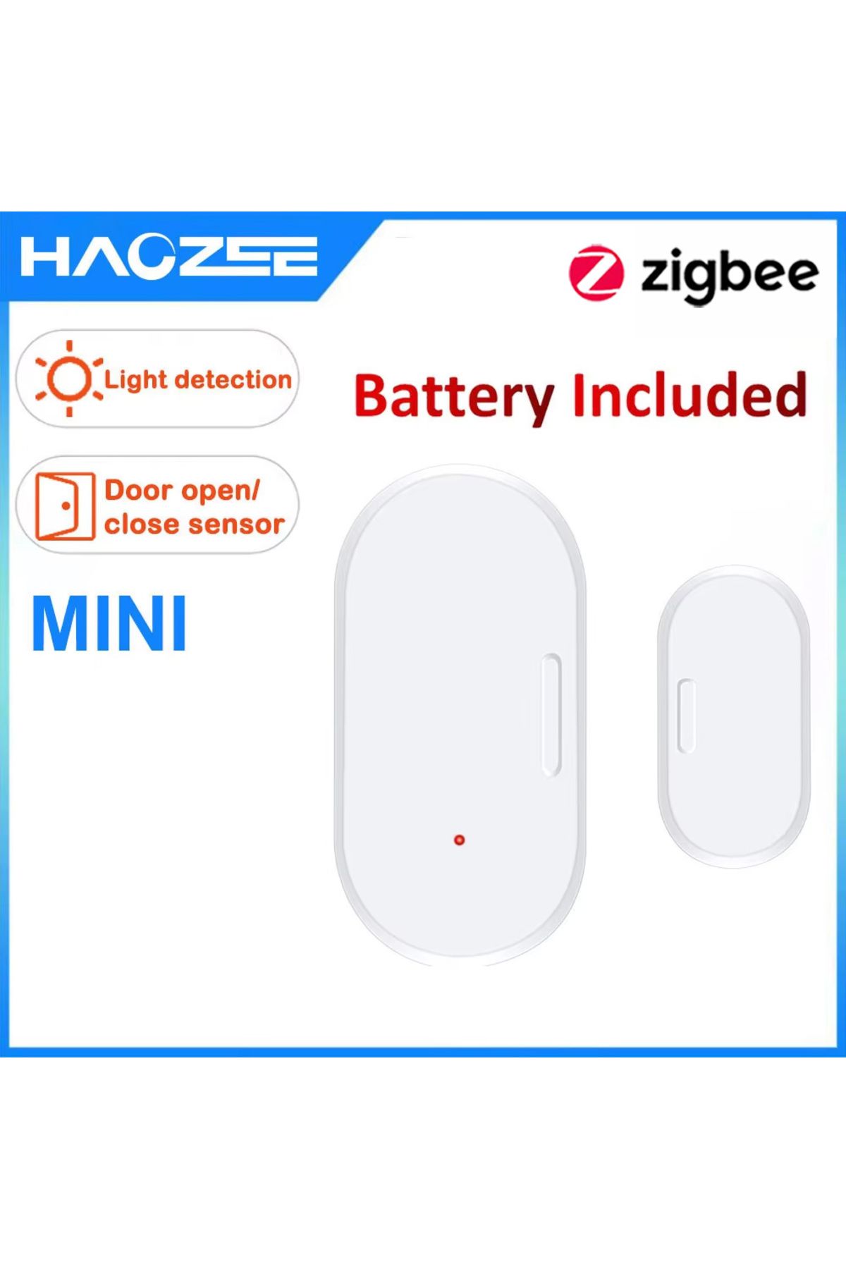 Choice-مستشعر اتصال الباب والنافذة الذكي Zigbee كاشفات لاسلكية تفتح/تغلق تدعم Zigbee2mqtt Home As... 7