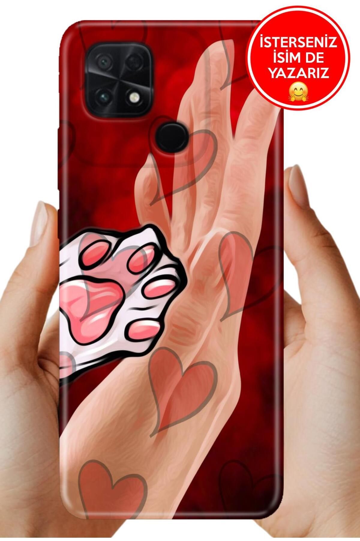 POCO C40 / Xiaomi Poco-C40 Kılıf Baskılı TR-Üretim Kapak Silikon Canım Paticiğim