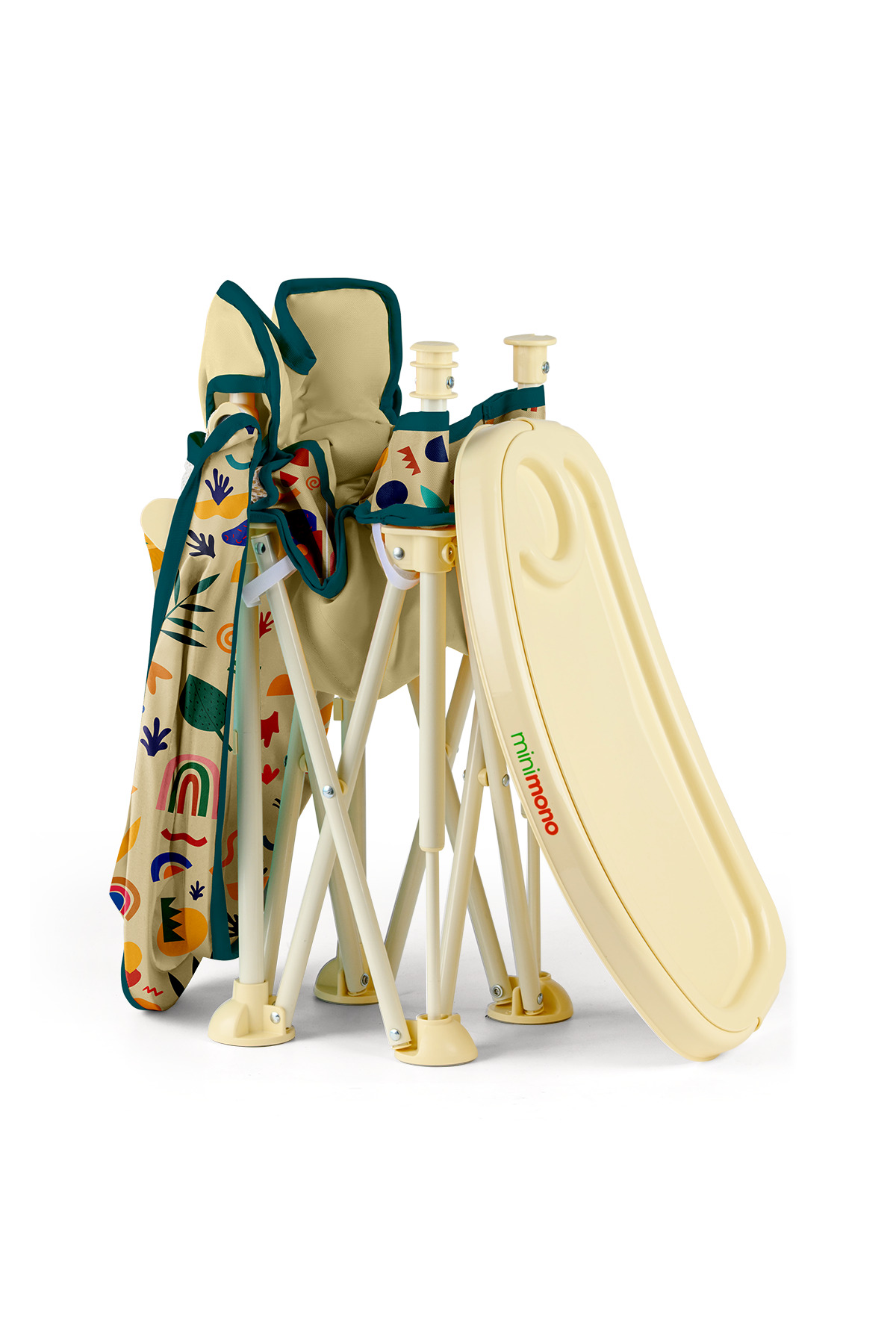 Minimono PlusUp Tenteli 0-4 Yaş Portatif Katlanır - Yükseltici Mama Sandalyesi fotoğrafı 2 (önizleme)