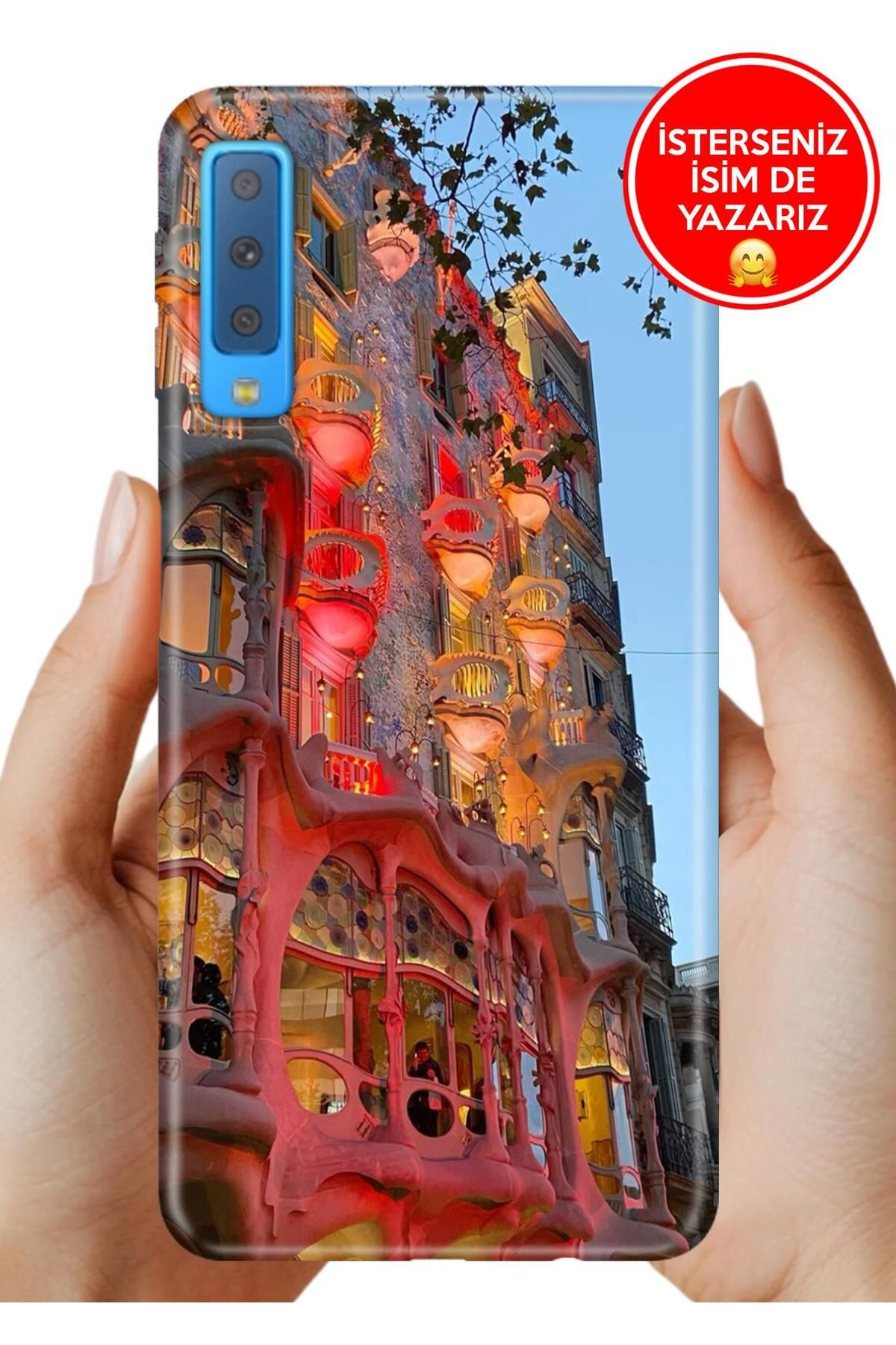 Cekuonline Samsung Galaxy A7 2018 Kılıf Gaudi-Eser