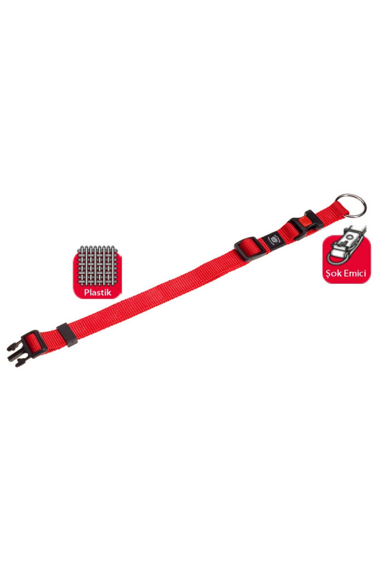 Karlie Boyun Tasması XS 20-35 cm Kırmızı