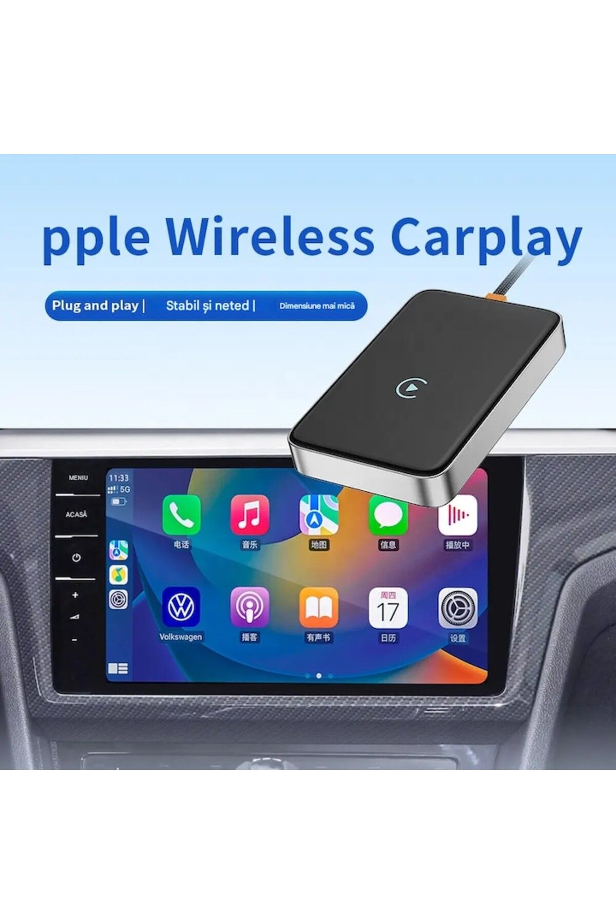 ideal STORE-Adaptor Wireless CarPlay idealSTORE 3in1 Ai BOX 3