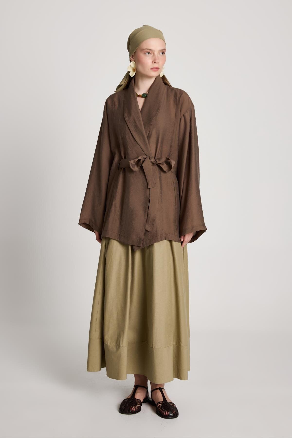 minaaise Lara Kimono Kahve