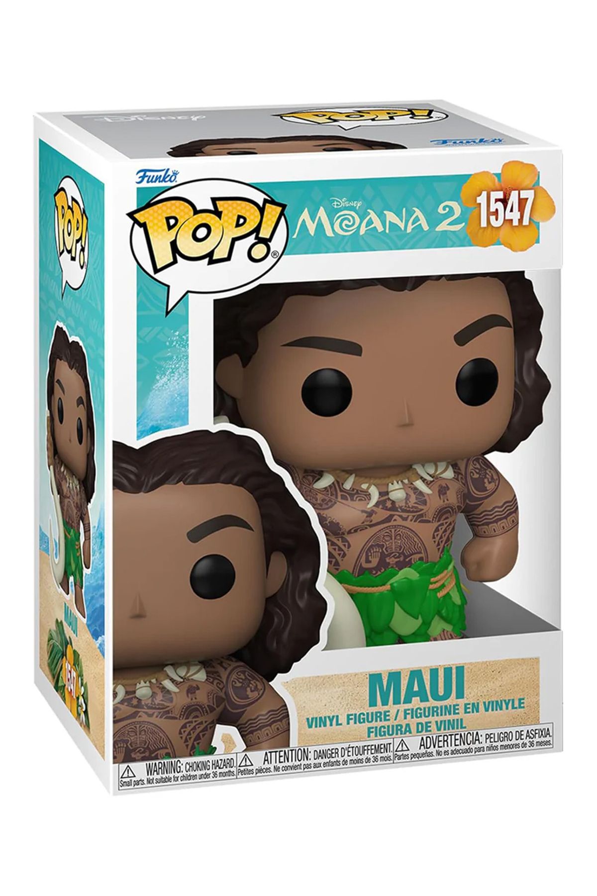 Filmaldım Funko POP Maui Disney Moana 2 No:1547