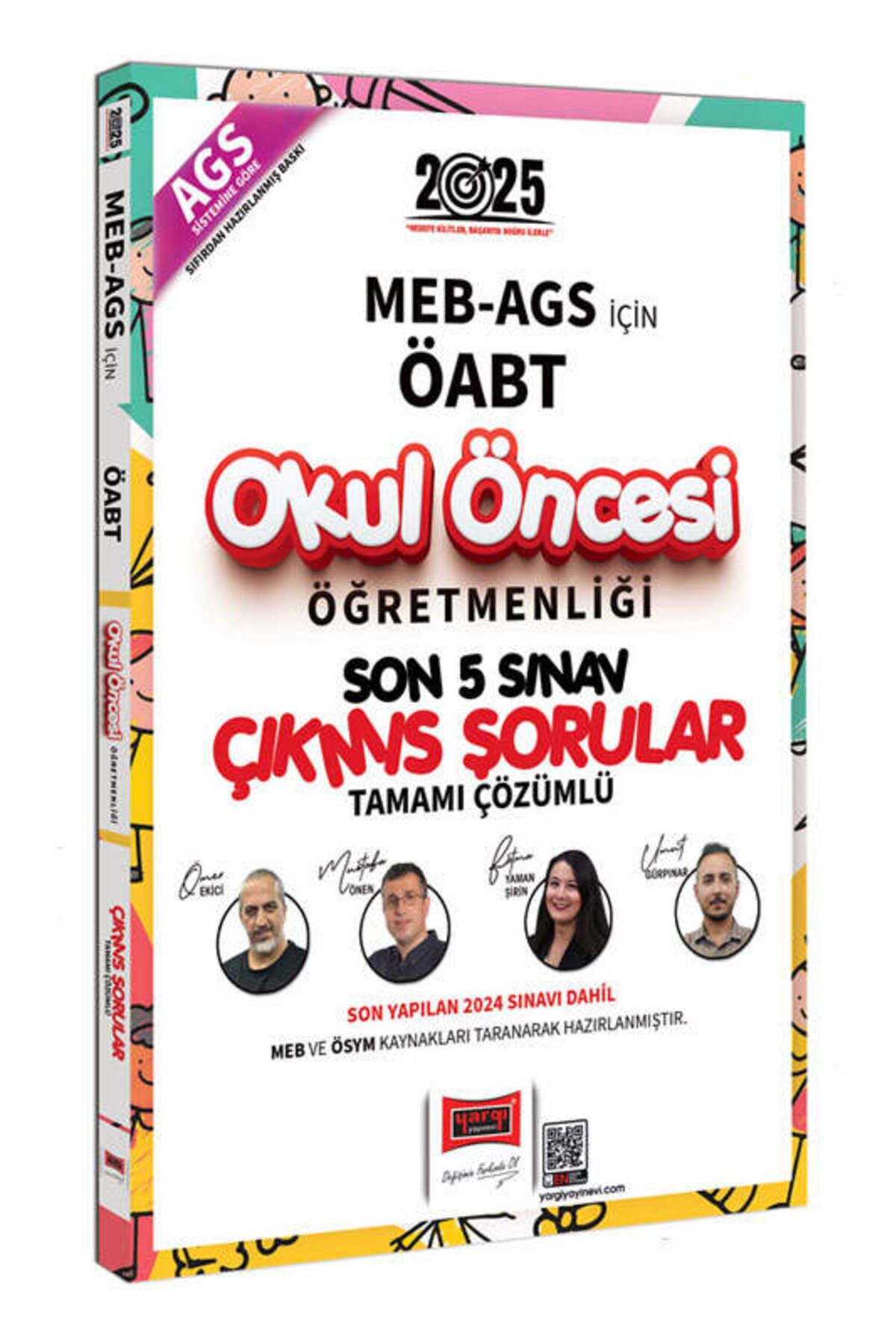 Yargı Yayınları Yargı 2025 MEB-AGS ÖABT Okul Öncesi Öğretmenliği Son 5 Sınav Çıkmış Sorular