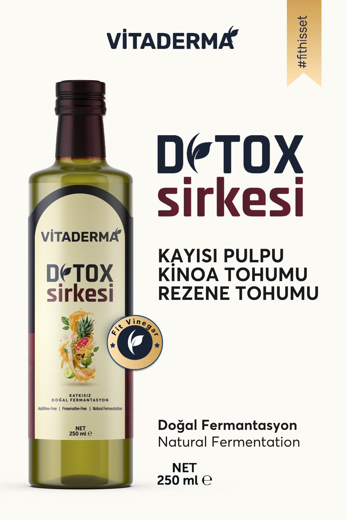 VİTADERMA Detox Sirkesi