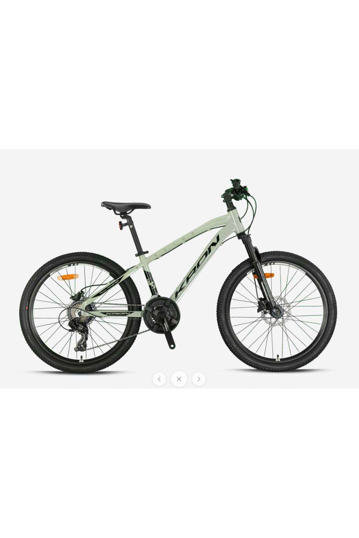 Kron XC100 HD 27,5 JANT 17cm KADRO BEJ BİSİKLET