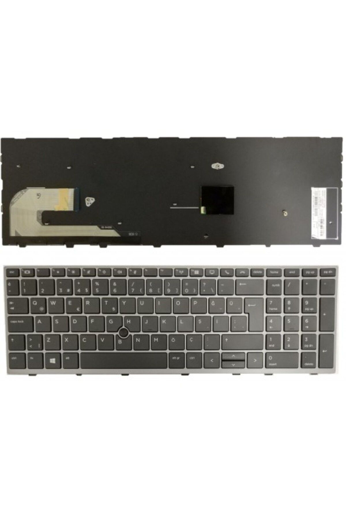 NION Hp L17971-141 L17971-001 uyumlu Notebook Klavye (Siyah TR)