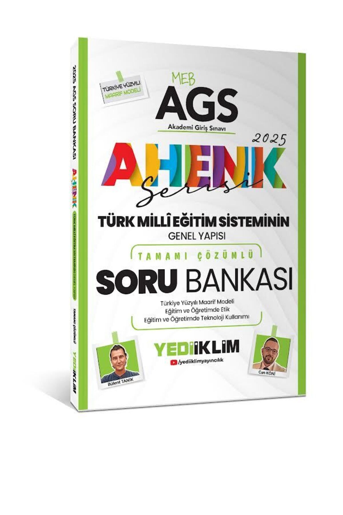 Yediiklim Yayınları Yediiklim 2025 MEB AGS Ahenk Serisi Türk Milli Eğitim Sisteminin Genel Yapısı Tamamı Çözüm