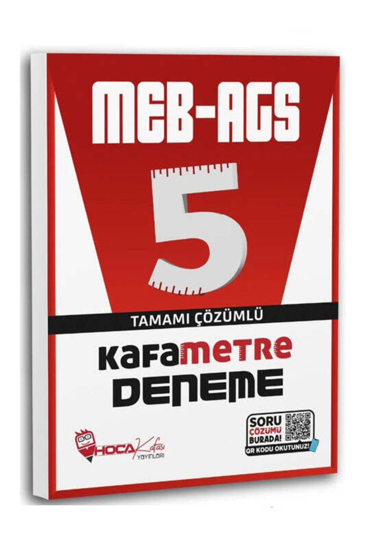 Hoca Kafası Yayınları Hoca Kafası 2025 MEB-AGS Kafametre Tamamı Çözümlü 5 Deneme