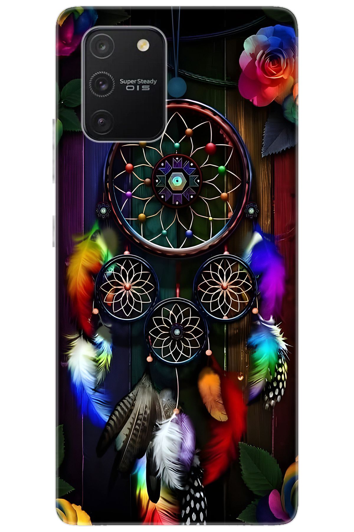 Ceppare Samsung Galaxy S10 Lite (SM-G770F) Uyumlu Kılıf Desen Baskılı Silikon Düş Kapanı STK:704 CP-bAK4J7v