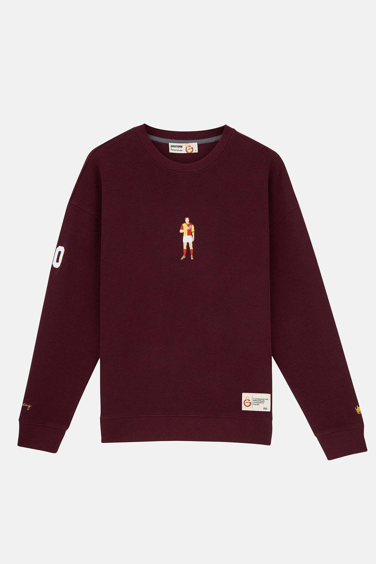Reflect Studio Metin Oktay SuperSoft Sweatshirt - Bordo