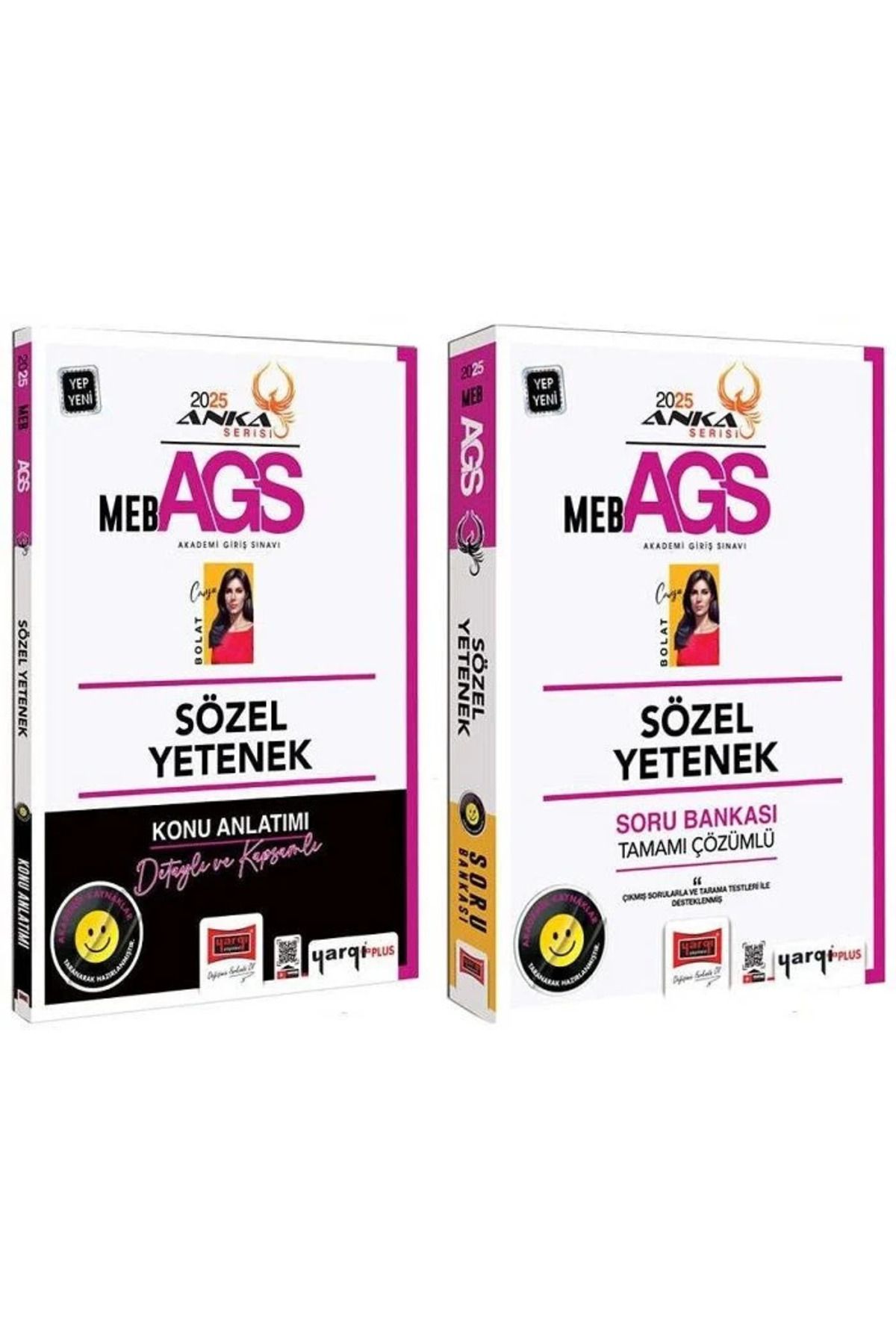 Yargı Yayınları Yargı 2025 MEB-AGS Sözel Yetenek Konu Anlatımı + Soru Bankası 2 li Set Anka Serisi