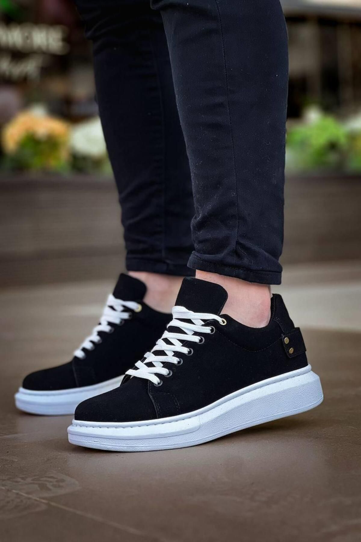 Byshoes KB047 Kuback Siyah Süet Günlük Erkek Ayakkabı