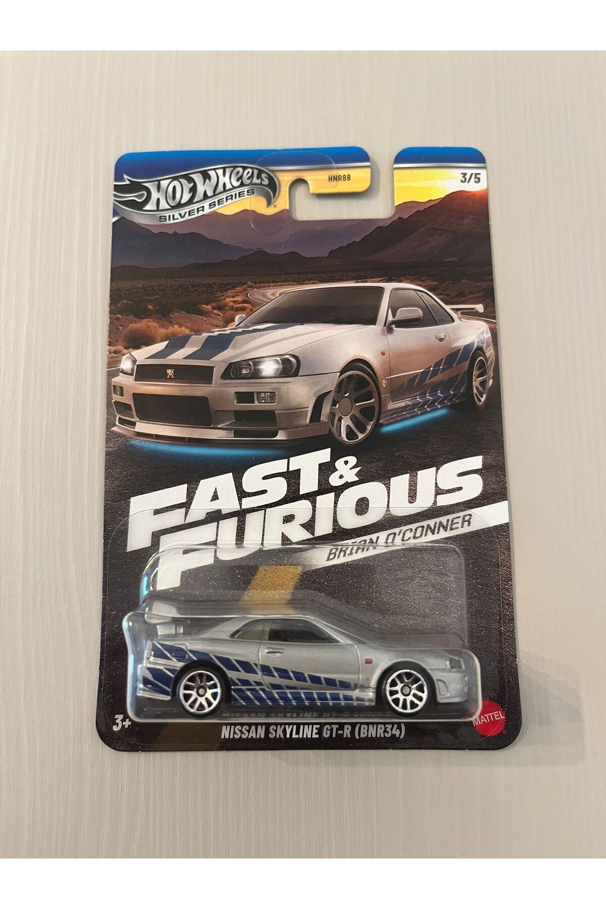 HOT WHEELS Nissan Skyline Bnr 34 HW Fast&Furious serisi