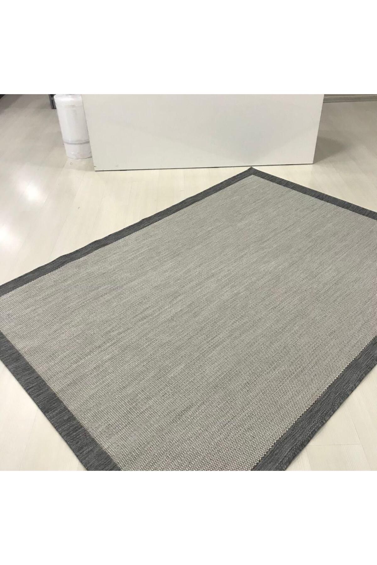 Halıcı Mustafa Jüt Sisal Halı 9313 Gri Serisi Salon Oturma Yatak Odası Halısı