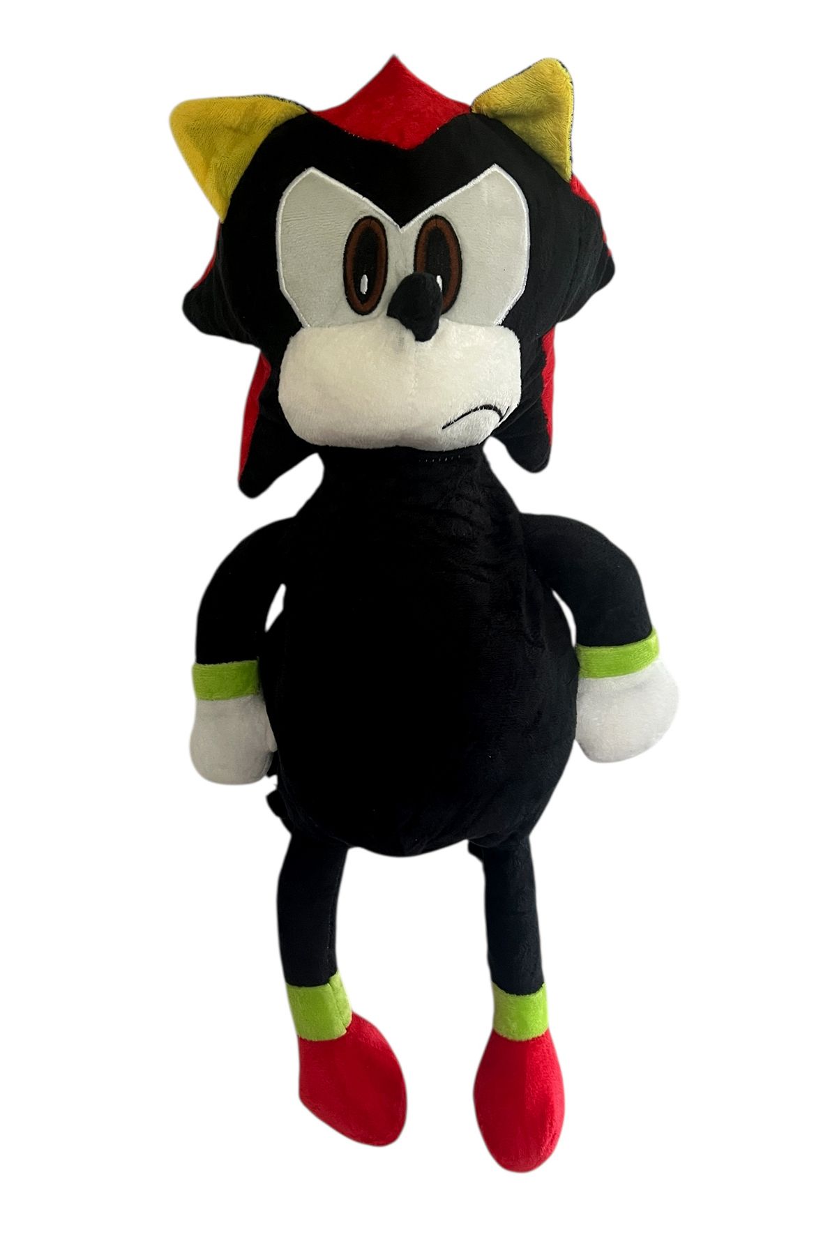 UDATOYS Shadow Sonic Pelüş Çanta Siyah Gölde Sonik Peluş Çantası 55 Cm