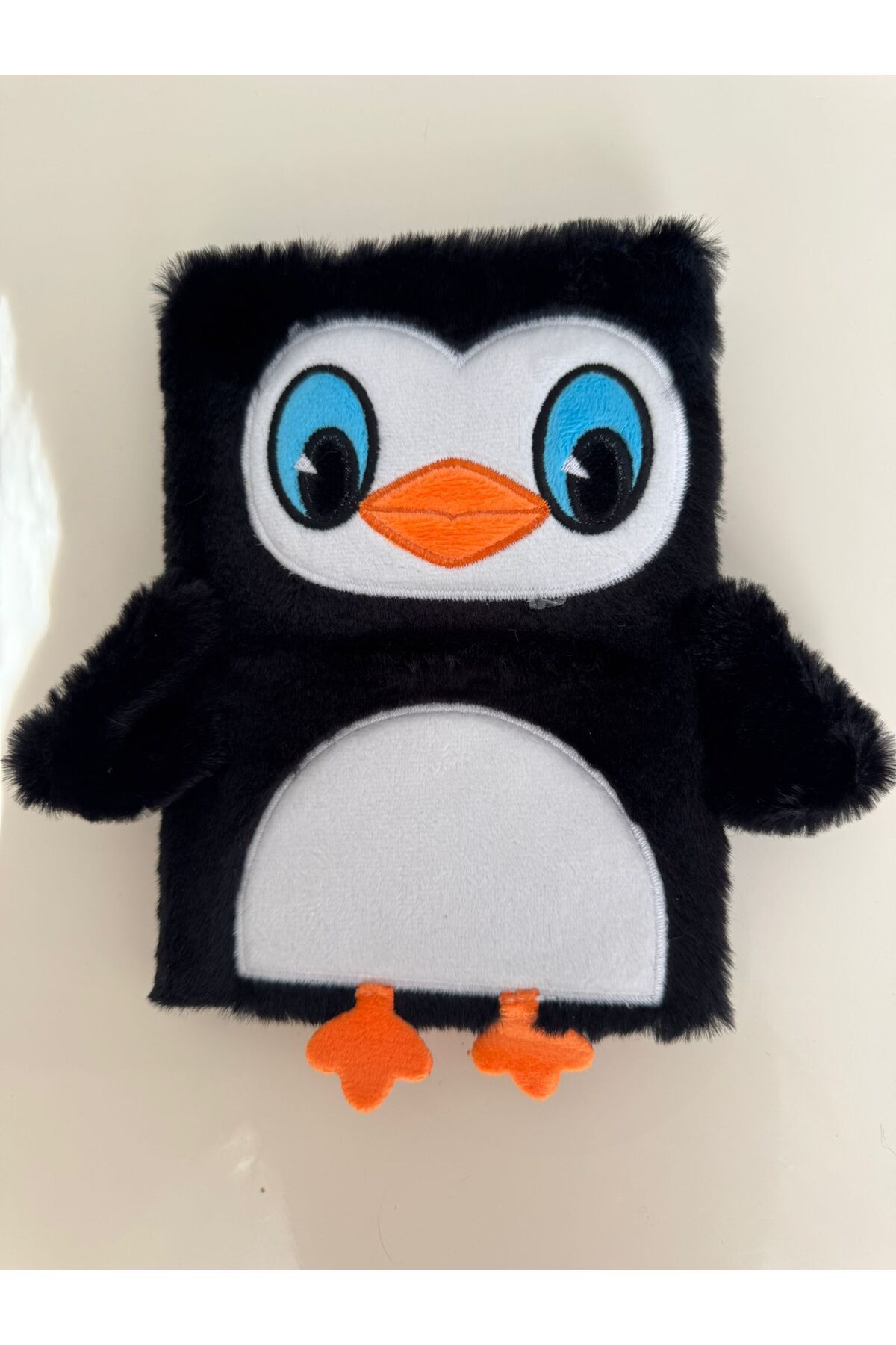 PARLAK EVREN PENGUEN GÖRSELLİ PELUŞ DEFTER