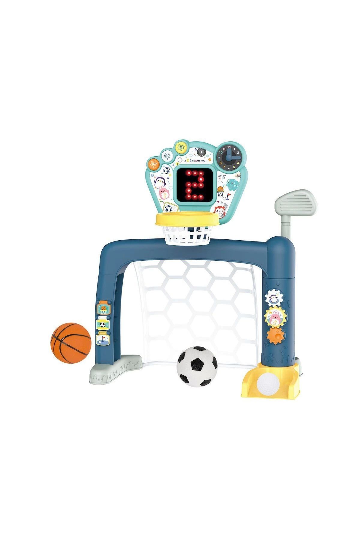 Emperium BAO-1908C Futbol, Basket ve Golf Oyun Seti -Vardem