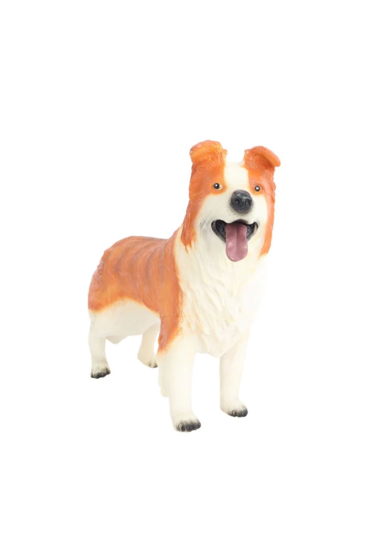 Emperium Model Köpek Turuncu Beyaz Lessie