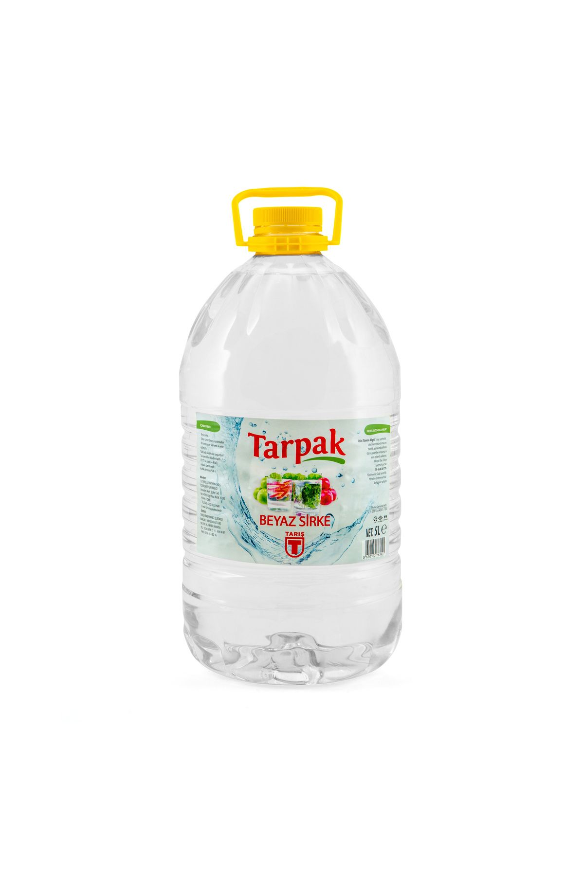 Tariş Tarpak Beyaz Sirke 5 Lt Pet Dar Ağız