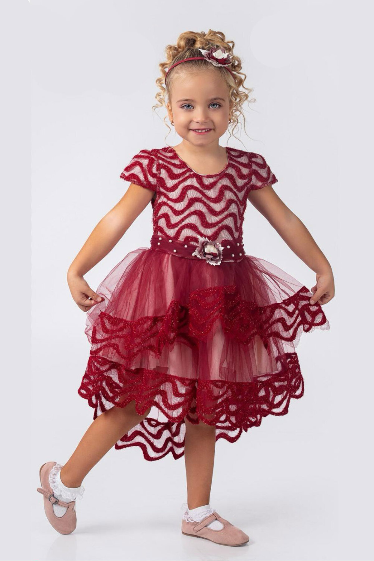 Kız Çocuk Elbise Tüllü