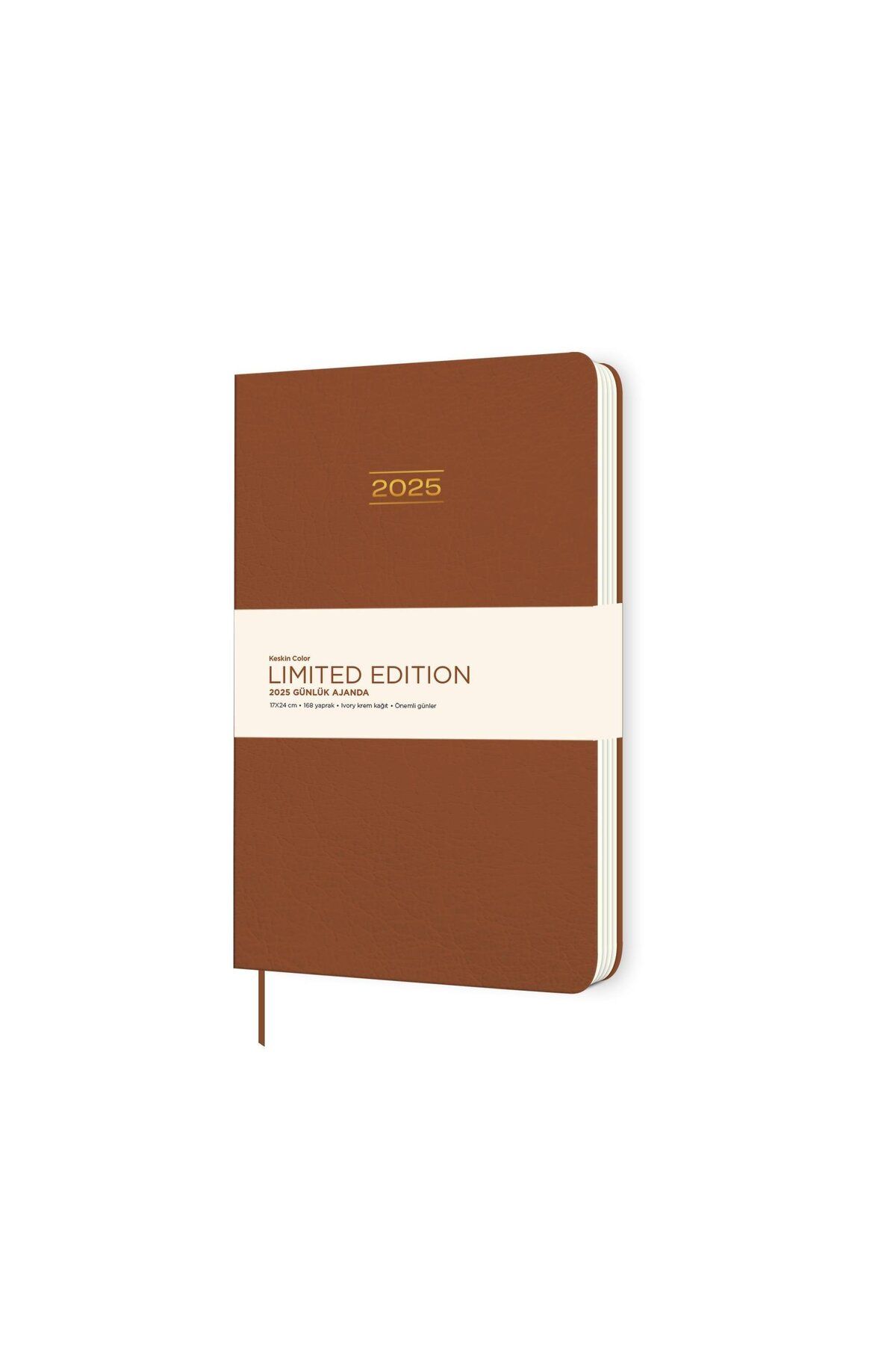 KESKİN COLOR Keskin Color Limited Edition Ciltli Günlük Ajanda Kahverengi