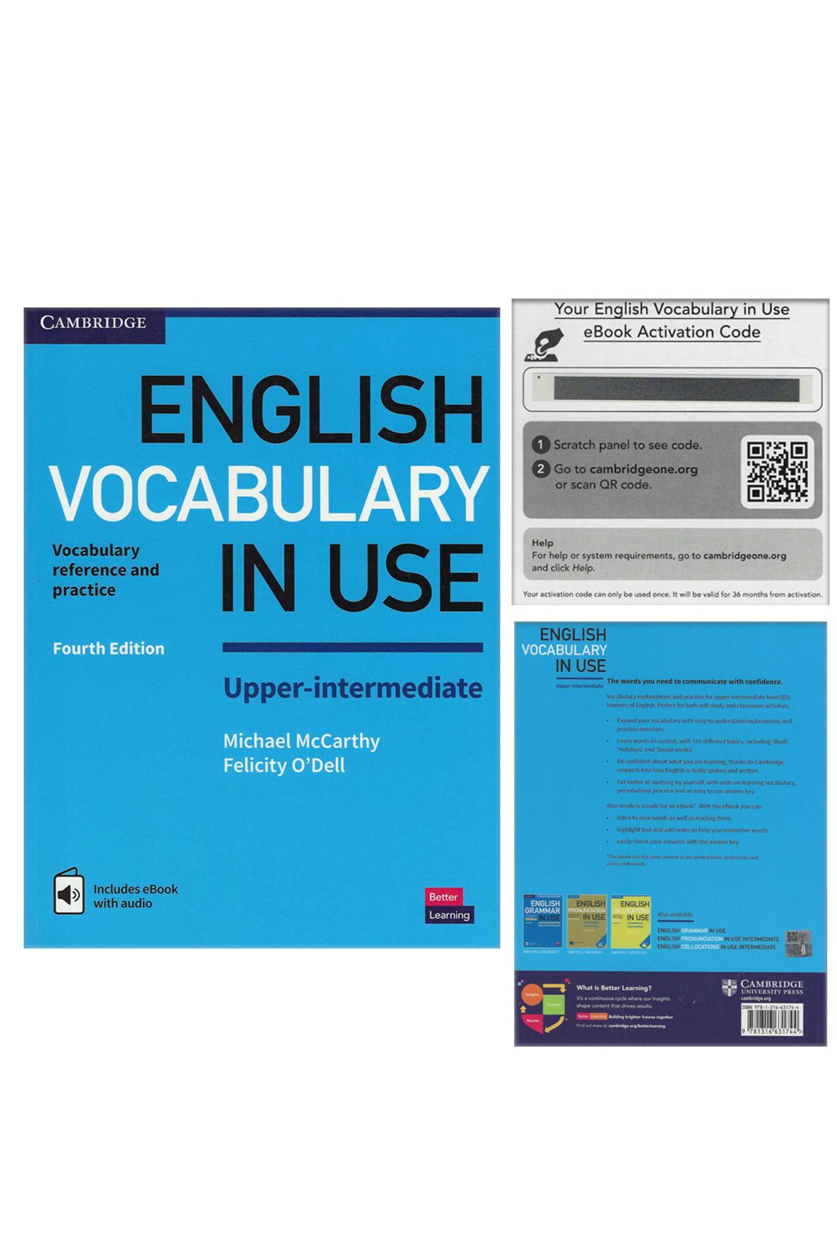 Cambridge University Press English Vocabulary in Use Upper-intermediate with answers and eBook ONLİNE KODLUDUR