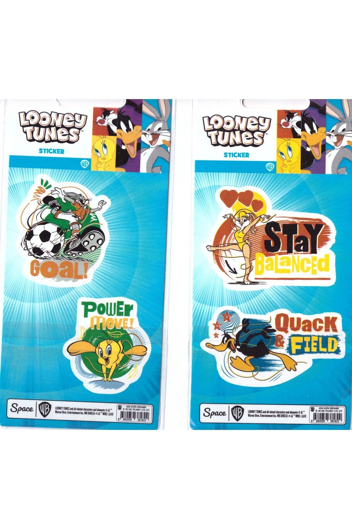 officemate LOONEY TUNES LOLA BUNNY STAY STICKER STC-381822