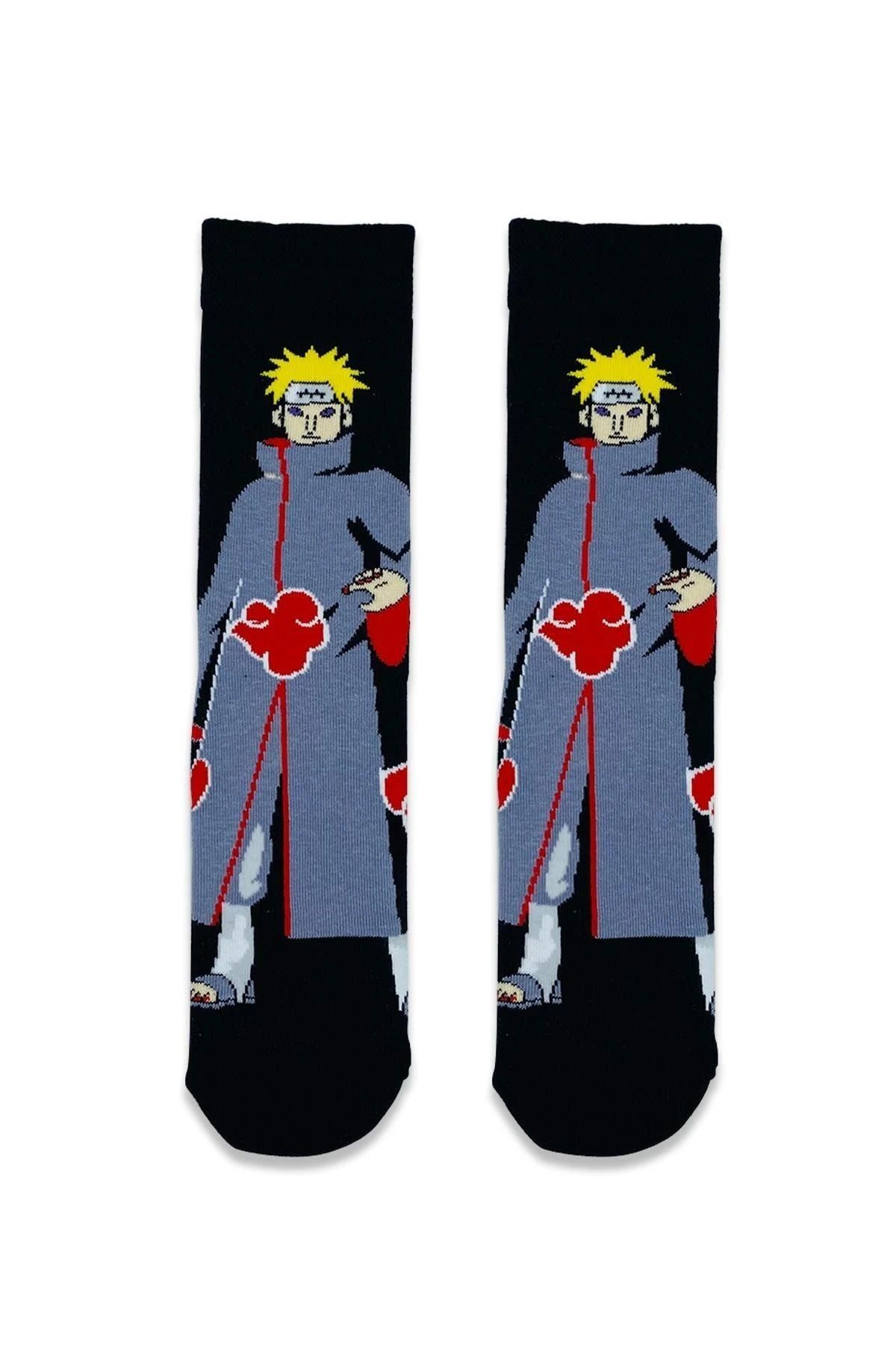AKSU ÇORAP Anime Boruto Uzumaki Tasarım Soket Çorap
