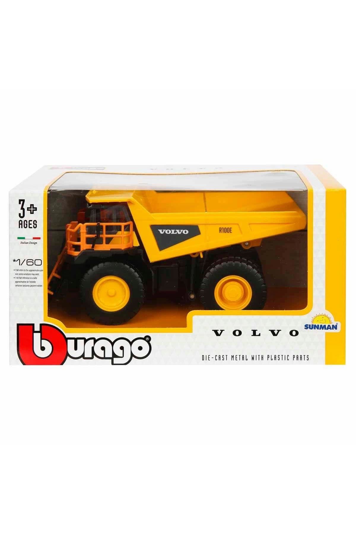 Emperium 32089 1:60 Volvo R100E Rigid Hauler Model Araba