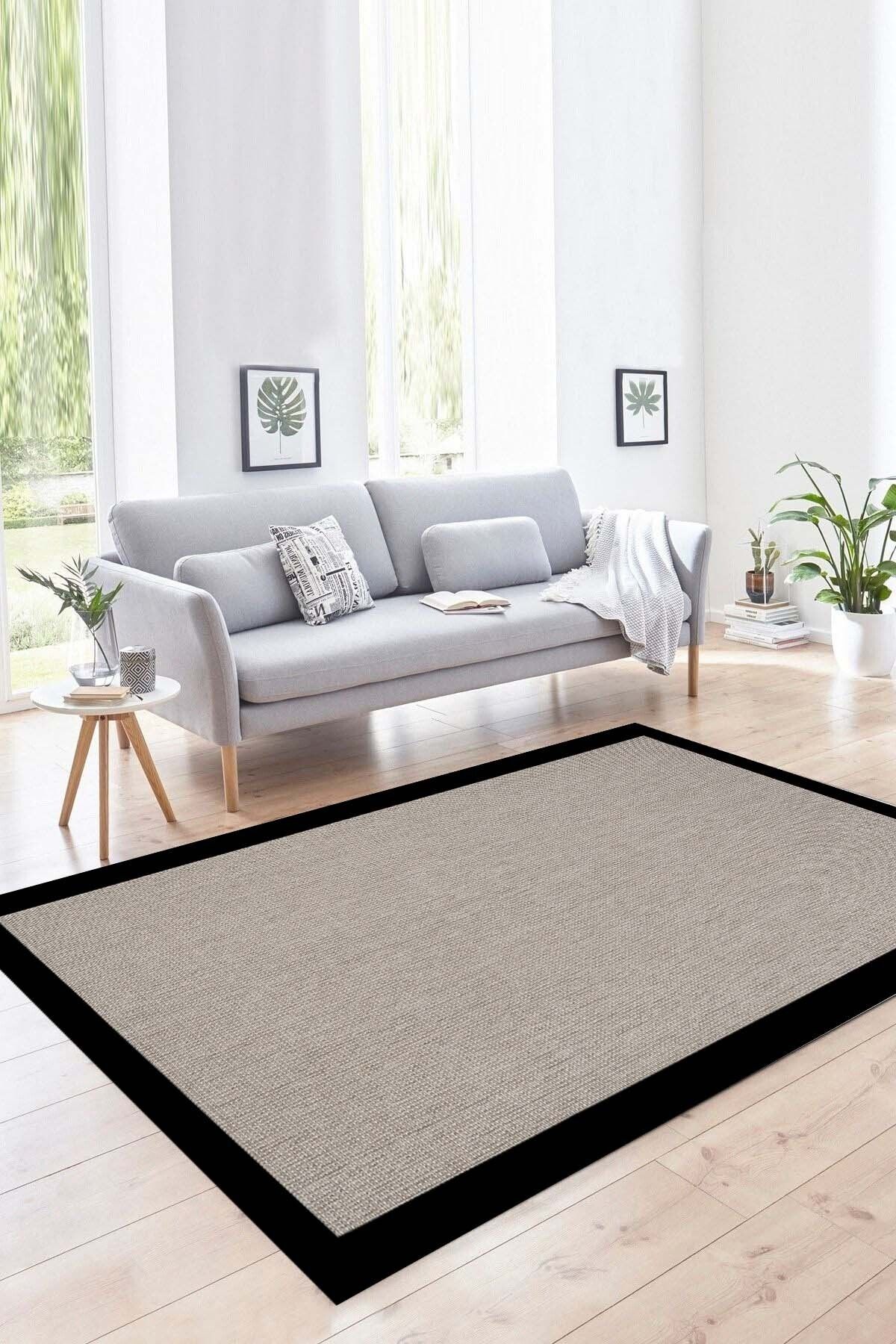 VELLORA HOME Kaymaz Tabanlı Yıkanabilir Dijital Baskılı Yolluk Halı Odense